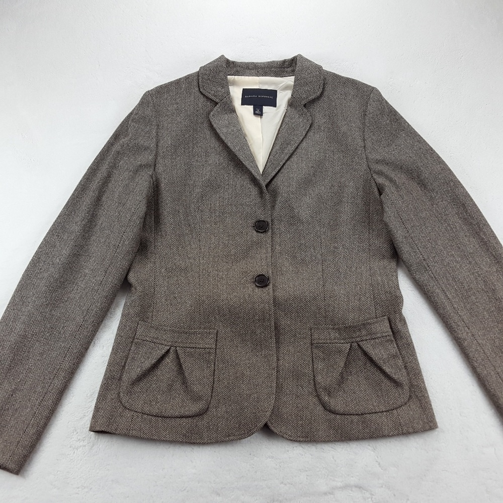 Banana Republic Button Blazer 12 Tall